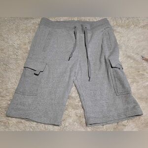 C-Life Men’s Size Large Gray Sweat Shorts EUC